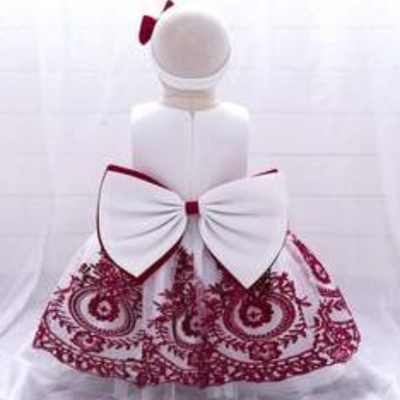 Baige Thiết kế mớinhất Thiết kế đáng yêu Cô gái hoa bé gái bé gái Bữa tiệc Váy cưới trẻ em phương Tây