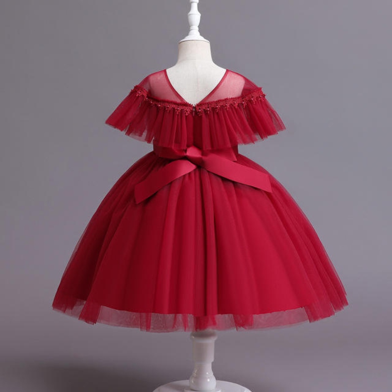 Cô gái dễ thương mặc váy lưới công chúa áo choàng cho bữa tiệc sinhnhật vũ hội quần áo vải tuyn vải tuyn