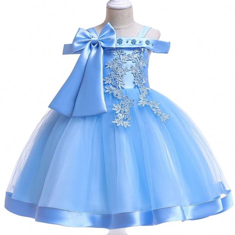 Baige MỚI FROCK KIDS PARTER Váy hoa sơ sinh Váy sinhnhật đầu trăng L5081xZ