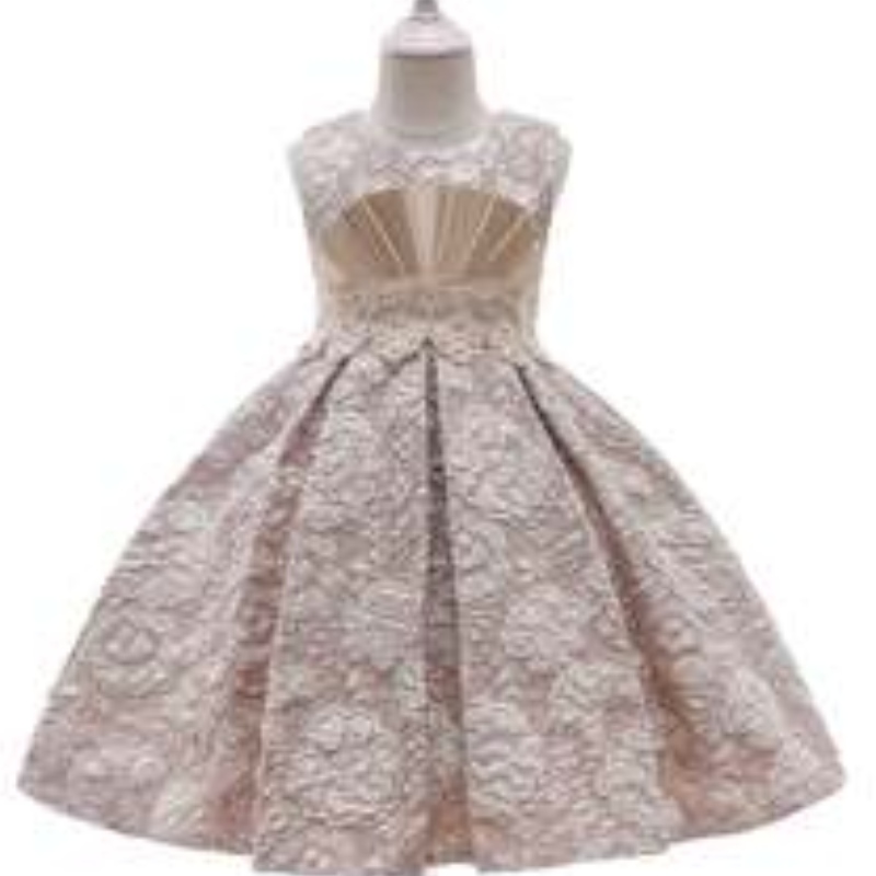 AIGE MỚI FEARY STYCHACQUARD FROCKS TRẺ EM GIRL 3-12 tuổi Váy bé gái L5253