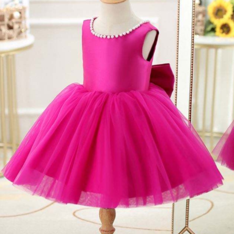 Baige OEM Wholesale Children Kids Party Birthday Dress Princess Wedding Party Dress DZ002