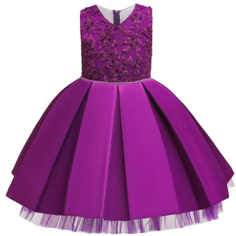 Baige Kids Princess Dress Dressed Purple Party Dresses Baby Party Ball váy váy