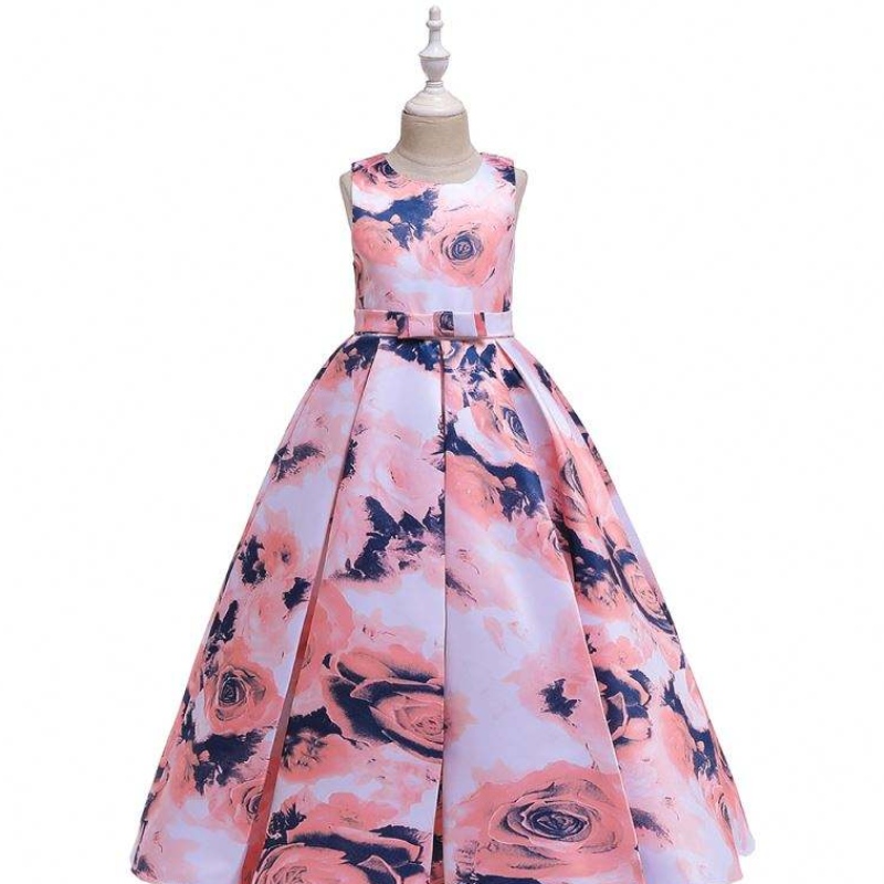 Váy bông mới mặc váy dạ hội cho trẻ em cho cô gái 12 tuổi mặc áo choàng Fancy LP-237