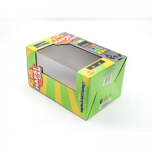 Đồ chơi điện tử đóng gói hộp giấy Cây bao bì In trong suốt Thiết kế cửa sổ trong suốt tùy chỉnh cao cấp