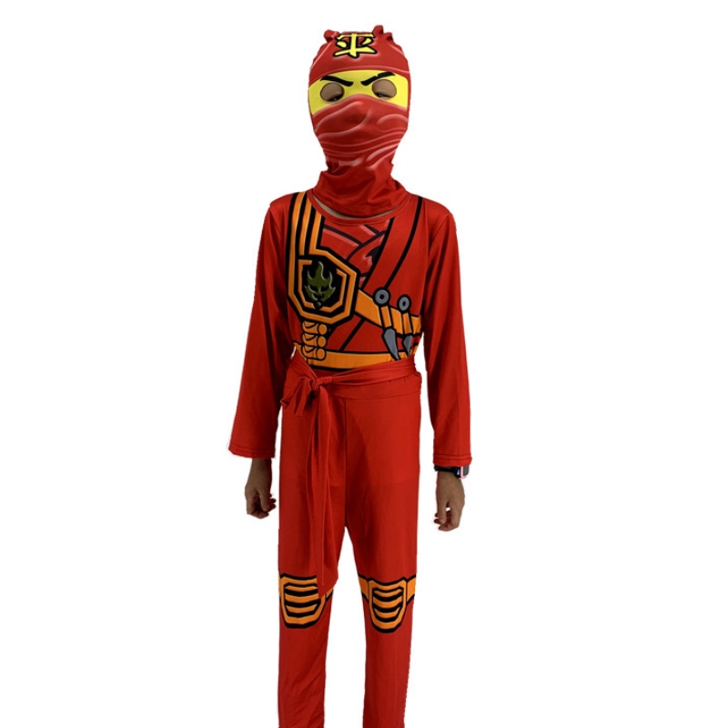 Ninja le cosplay go animenhập vai trang phục chàng trai và cô gái jumpsuit halloween party set