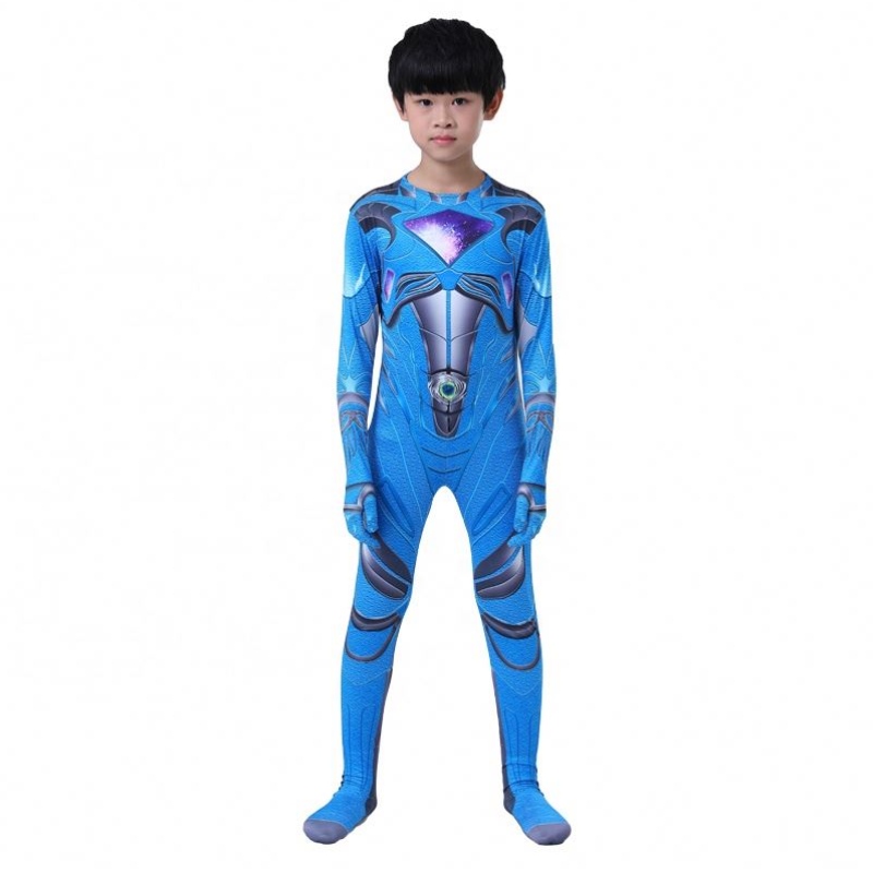 Bán buônnhiều màu Halloween Carnival Party Cosplay Five Superhero Superhero Mystic Force Ranger Bộ trang phục cho trẻ em