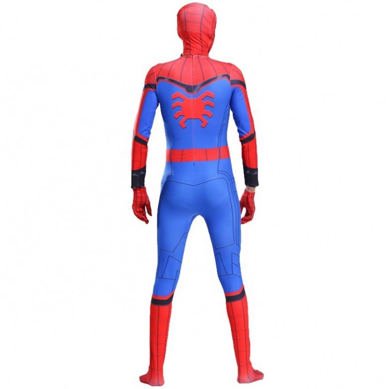 Chất lượng cao cha mẹ-con-con song song Anime Spider Spider Man Jumpsuit TV&movie Cosplay Spiderman Trang phục Halloween Halloween