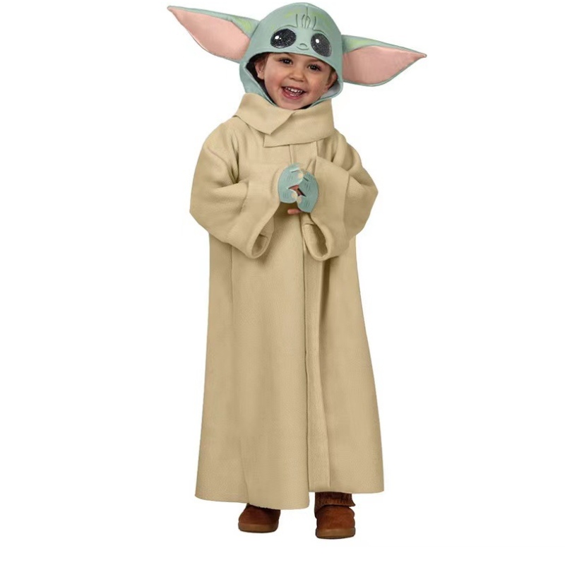 Cosplay phim The Mandalorian Trang phục trẻ em Trang phục Yoda cho Halloween
