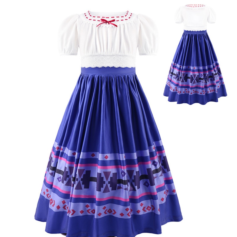 Ids Magic Princess Mirabelle Dress for Girls Trang phục trẻ em Halloween Cosplay Nhập vai