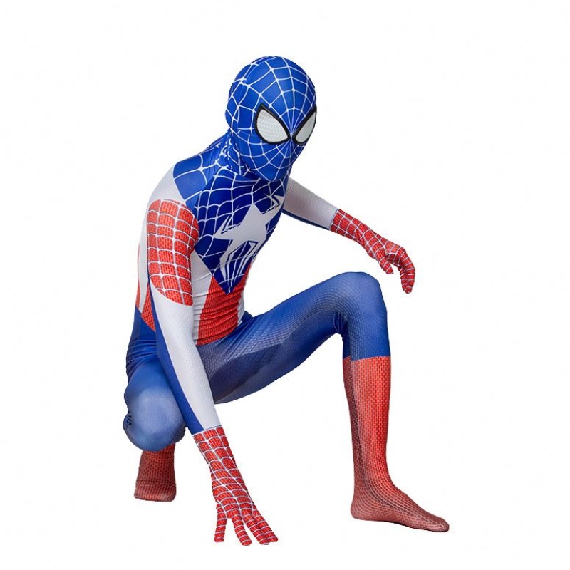 trang phục cosplay Halloween Spiderman Party Wear Marvel Factory Tùy chỉnh Bodysuit Bữa tiệc