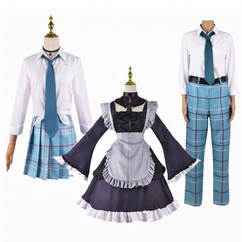 Anime My Dress-Up Darling Marin Kitagawa Cosplay Cosplent School Đồng phục Trang phục trang phục Halloween Carnival Suit