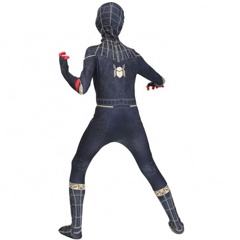 Jumpsuit Fancy Người lớn và Trẻ em Halloween Cosplay Bodpsuit Red Black Spandex 3D In Quần áo Ngườinhện Ngườinhện Trang phục