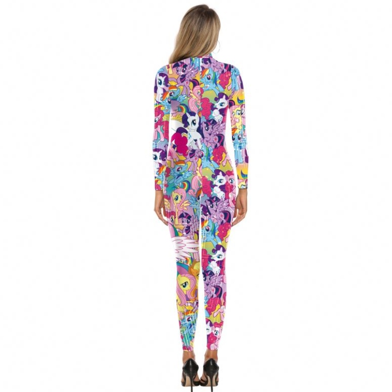 Tik tok dễ thương phong cách khácnhau kỳ lân poly quần áo in 3d cho phụnữ xmas trang phục anime anime anime anime anime