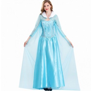 2022 Trang phục dành chongười lớn Trang phục Phụnữngụy trang trang phục Nữ hoàng tuyết Elsa chongười lớn HCGD-056
