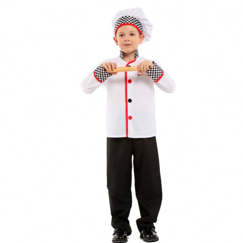 Chef vai trò chơi bé gái trẻ em Chef Trang phục HCBC-008