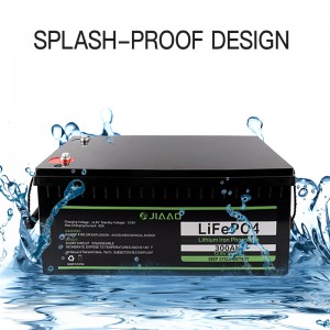 25V 300/400Ah Pin liti LiFePO4 đều nạp được với BMS màu xanh