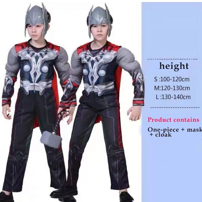 Trẻ em bán buôn Hiệu suất Quần áo Halloween Carnival Party Cosplay Trang phục tay áo dài áo choàng trẻ em