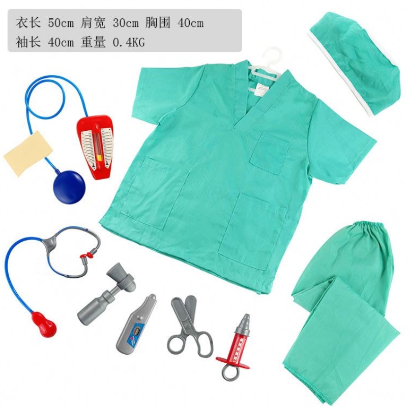 Thiết kế mới cosplay trang phục bác sĩ y tá lính cứu hỏa quần áo trẻ em quần áo chuyênnghiệp với giá trực tiếpnhà máy