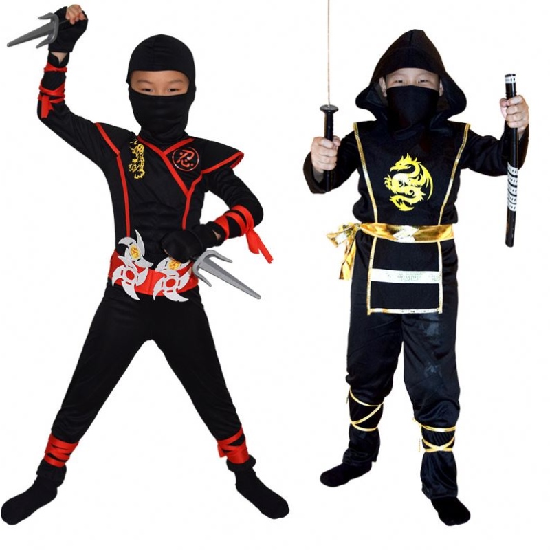 Các chàng trainữ Ninja Cosplay Party Fancy Dragger Dao Darts Carnival Helloween Kiến pháp Warr phù hợp trang phục trẻ em