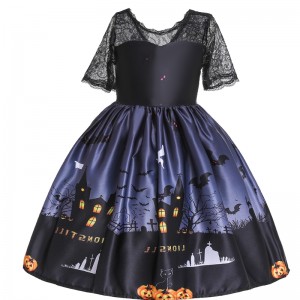 Halloween Princess Dress Tube Tube Top Dress Ghost In Dress