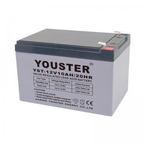 Nhà máy trực tiếp Giá 12V 10Ah Chu kỳ sâu có thể sạc lại pin axit chì cho xe điện