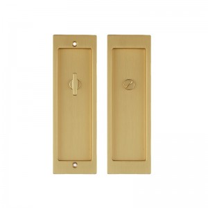 1801-BK Modern Pocket Pocket Sliding Door Lock, Tay cầm kéonặng cho chứcnăng riêng tư