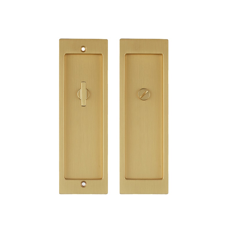 1801-BK Modern Pocket Pocket Sliding Door Lock, Tay cầm kéonặng cho chứcnăng riêng tư
