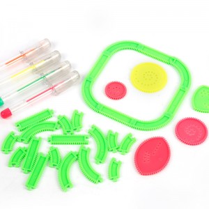 Bộ dụng cụnghệ thuật xoắn ốc màu