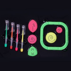 Bộ dụng cụnghệ thuật xoắn ốc màu