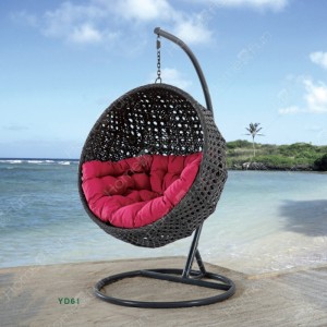Trong thời trang tân thời trang nhà cửa treo trên ghế trứng sân ngoài trời đan rổ quay vườn uốn lượn với ghế treo trứng