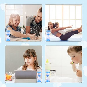 Đồng hồ hẹn giờ cátnhựa đầy màu sắcnhất 2/3/5/10/15/30 phút cho trò chơi trẻ em