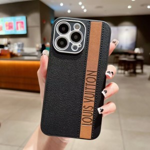 Thích hợp cho hộp bảo vệ điện thoại bằng da của Apple iPhone14Pro, Vỏ điện thoại chống rung và chống rung Frosted TPU