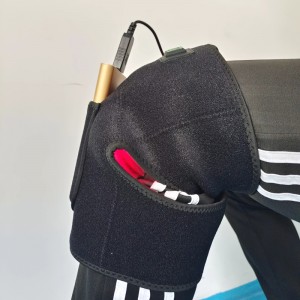 2PCS Vành đai trị liệu ánh sáng đỏ hồngngoại, bước sóng 660nm/850nm, Pad trị liệu ánh sáng đỏ di động cho vai, lưng, đầu gối, v.v.