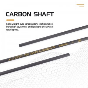 Elongarrow 32inches 32mm trục mũi tên sợi carbon cho cung thủ cho cung thủ