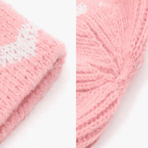 Sợi phản chiếu mũ dệt kim jacquard