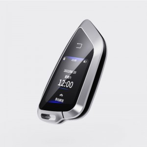 Khóa xe LCD thông minh, Nâng cấp Keyless Entry, Purple Car Key Khóa tự động