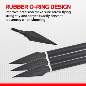 Elongarrow 125grain Archery Arrowhead đầu tiên cho mũi tên carbon