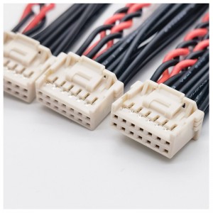 Dòng đầu cuối molex 501646-1400 Double Row khai thác dây 2.0mm robot con lăn đầunối động cơ Tùy chỉnh cáp