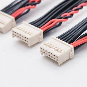 Dòng đầu cuối molex 501646-1400 Double Row khai thác dây 2.0mm robot con lăn đầunối động cơ Tùy chỉnh cáp