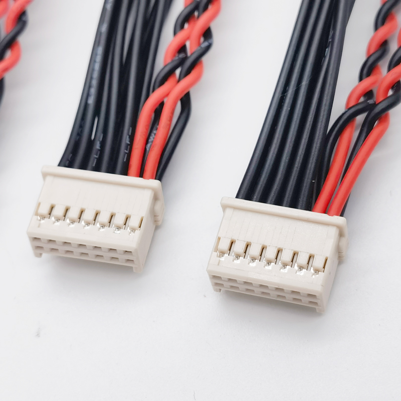 Dòng đầu cuối molex 501646-1400 Double Row khai thác dây 2.0mm robot con lăn đầunối động cơ Tùy chỉnh cáp