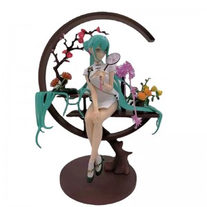 Yun Xiang Cô ấy xinh đẹp Girl Tone đầu tiên Shaohua Cheongsam Ton đầu tiên 1/7 Hand Sit Do