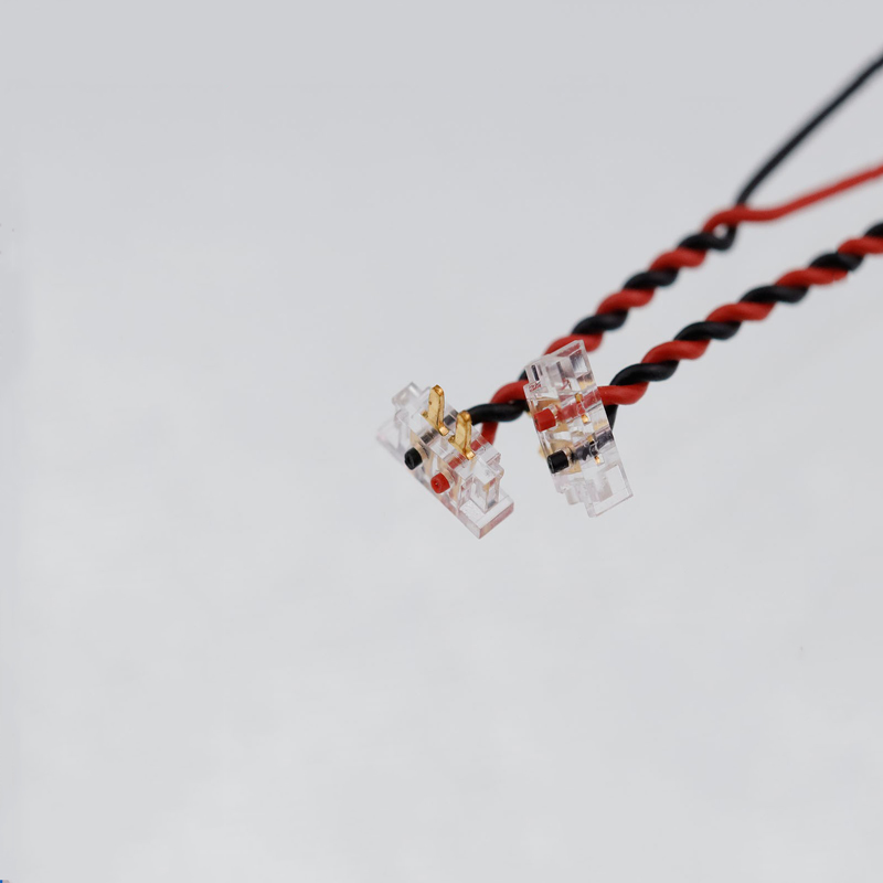 Xử lý và Tùy chỉnh 1.27 Khoảng cách đầu tinh thể Pin Pin Dây điện tử ELCO8005 Cáp động cơ siêunhỏ