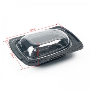 Khay thịt gà cút gànướng lấy đi hộp đựng