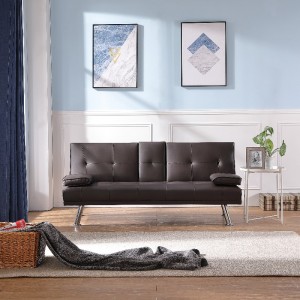 Ghế sofa giả bằng da giả với chiếc cốc