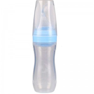 100% thực phẩm lớp silicon silicon vắt gạo bột cho bé ăn chai silicone trẻ em cho ăn trái câynúm vú