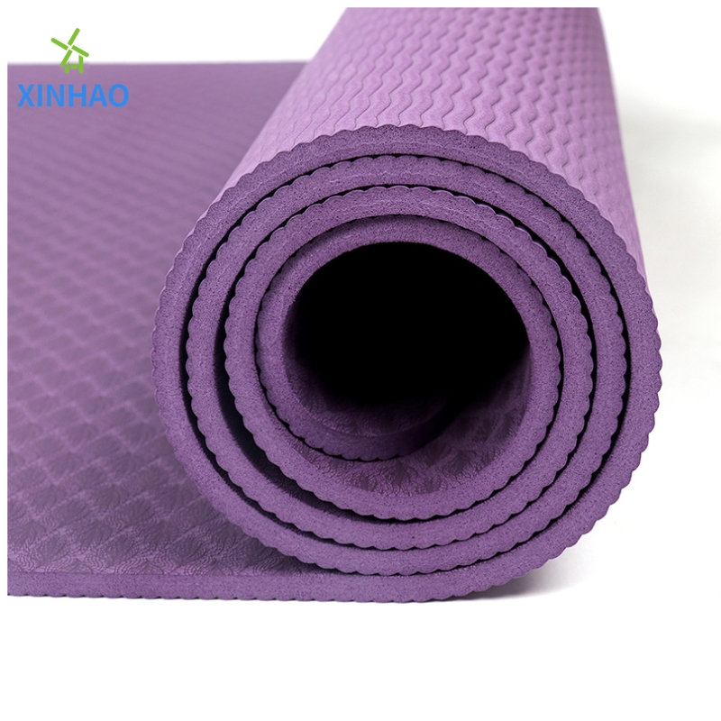 Bán buôn độ dày thảm yoga (4/6/8mm) Thuốc tập thể dục MAT MAT MIGHT TPE Yoga Yoga Mata Mật độ cao, phù hợp cho yoga tạinhà, tập thể dục, pilates.