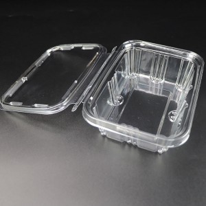 8/16/24/32/46/64/128 oz hộp đựng rõ ràng