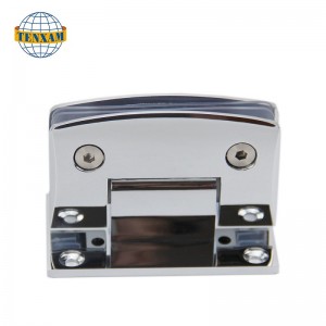 Tường 90 độ đến cửa kính bản lề kẽm hợp kim phòng tắm bản lề vòi hoa sen