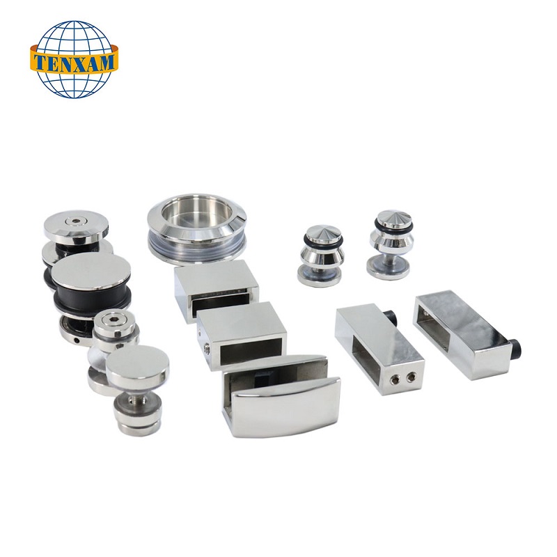 Thép bằng thép không gỉ vòi sen cửa trượt phần cứng phụ kiện phần cứng với cửa trượt cửa trượt