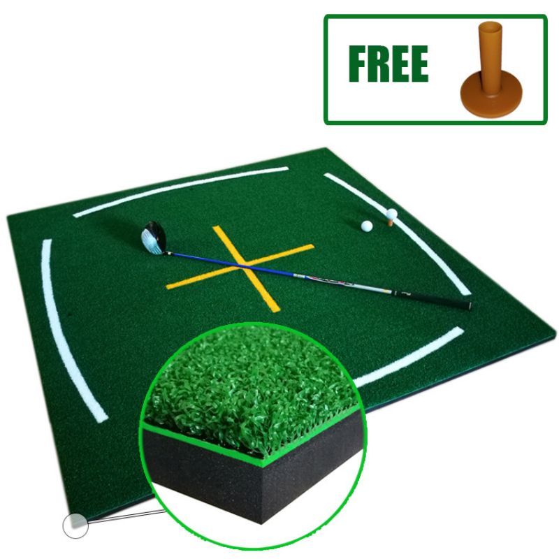 Nhà sản xuất giảng dạy chuyênnghiệp tấn công pad golf mat golf thực hành golf golf